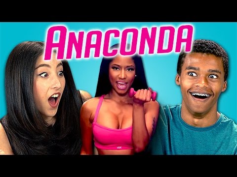 Teens React to Nicki Minaj - Anaconda
