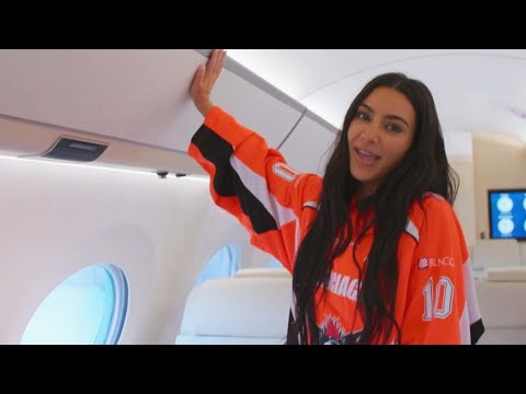 Tour Kim Kardashian's ULTRA LUXE Airplane