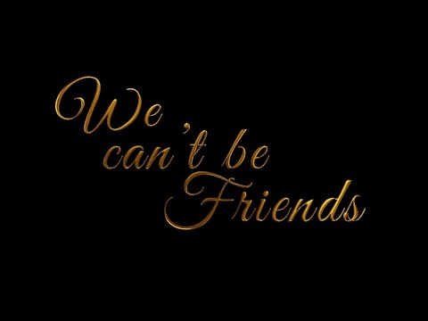 SYDNEYYFOREAL - WE CAN’T BE FRIENDS (Clip Officiel)