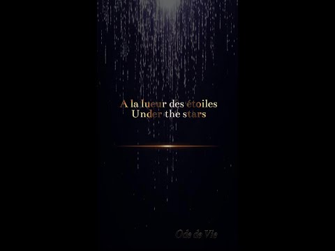 A la lueur des étoiles (Under the stars) - Clip vidéo officiel ODE DE VIE