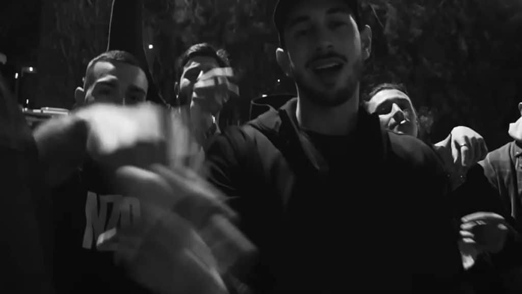 photo de Nzo rappe pour la Generation 98 !