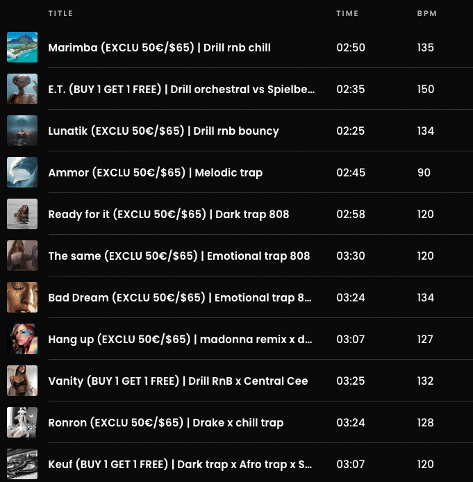 photo de store de KVN beatmaker