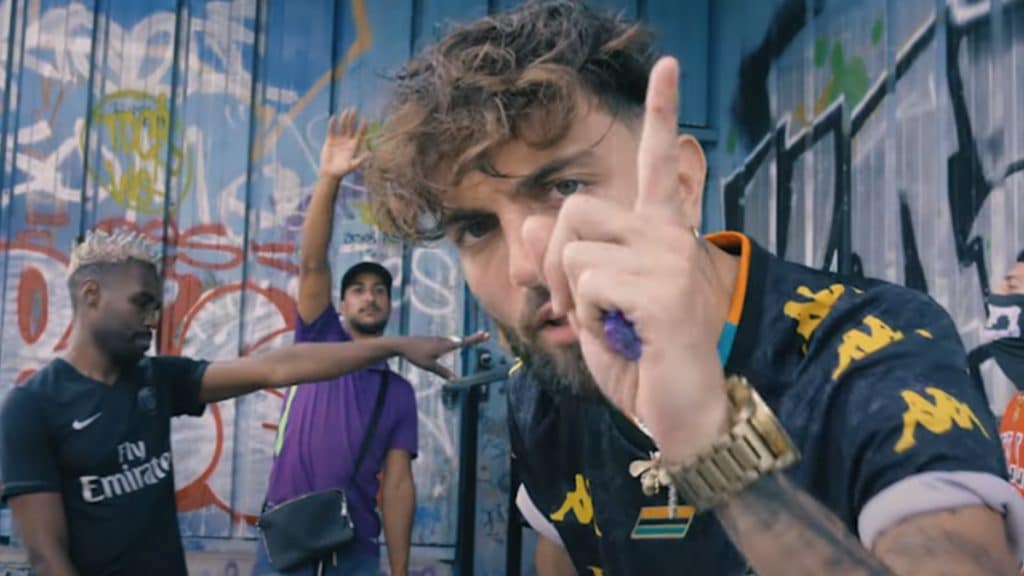 photo de TÉO B déboule avec KARMA, d'la grosse frappe en mode drill