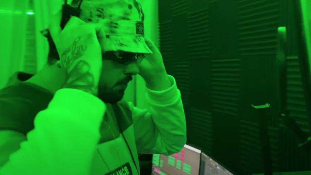 photo de TS2 en mode « CORRIDA » pour son nouveau clip