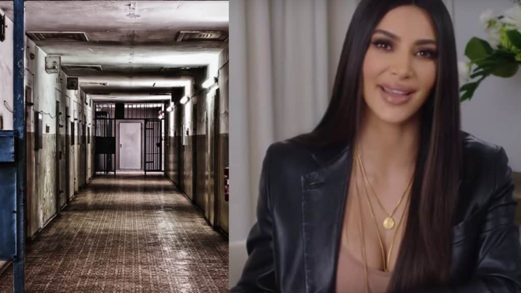 photo de Kim Kardashian passe une journée dans une prison en Californie pour la bonne cause