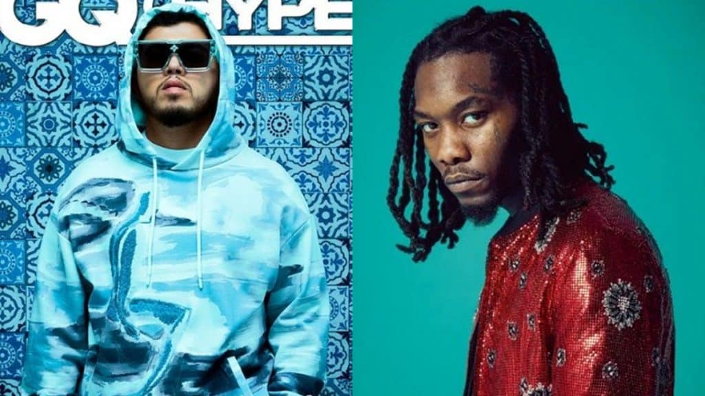 Photo de Hamza éteint Offset sur un feat et déclenche une guerre sur les réseaux sociaux