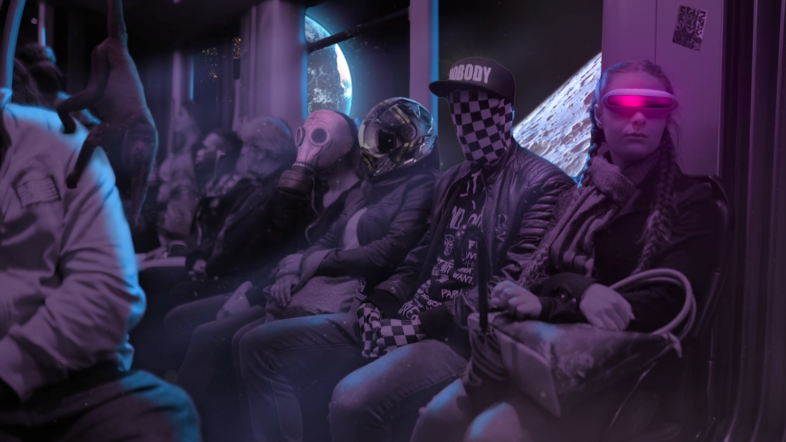 photo de Direction l'espace avec le nouveau clip de MC Artboy, House of Borgia