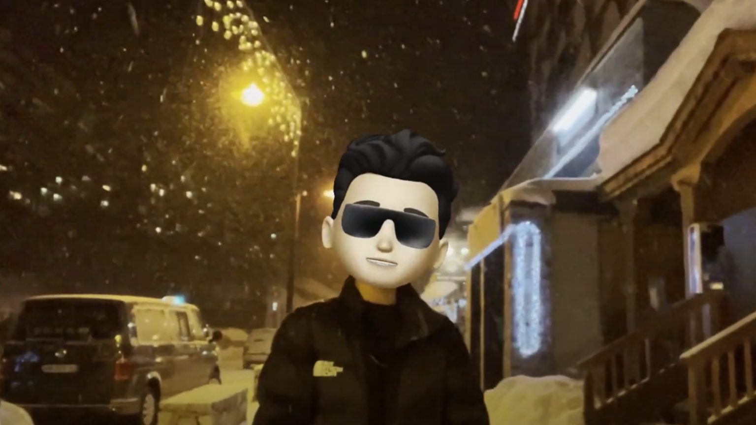 Nzo rappe sous la neige pour « Loyauté » photo de Nzo rappe sous la neige pour « Loyauté »