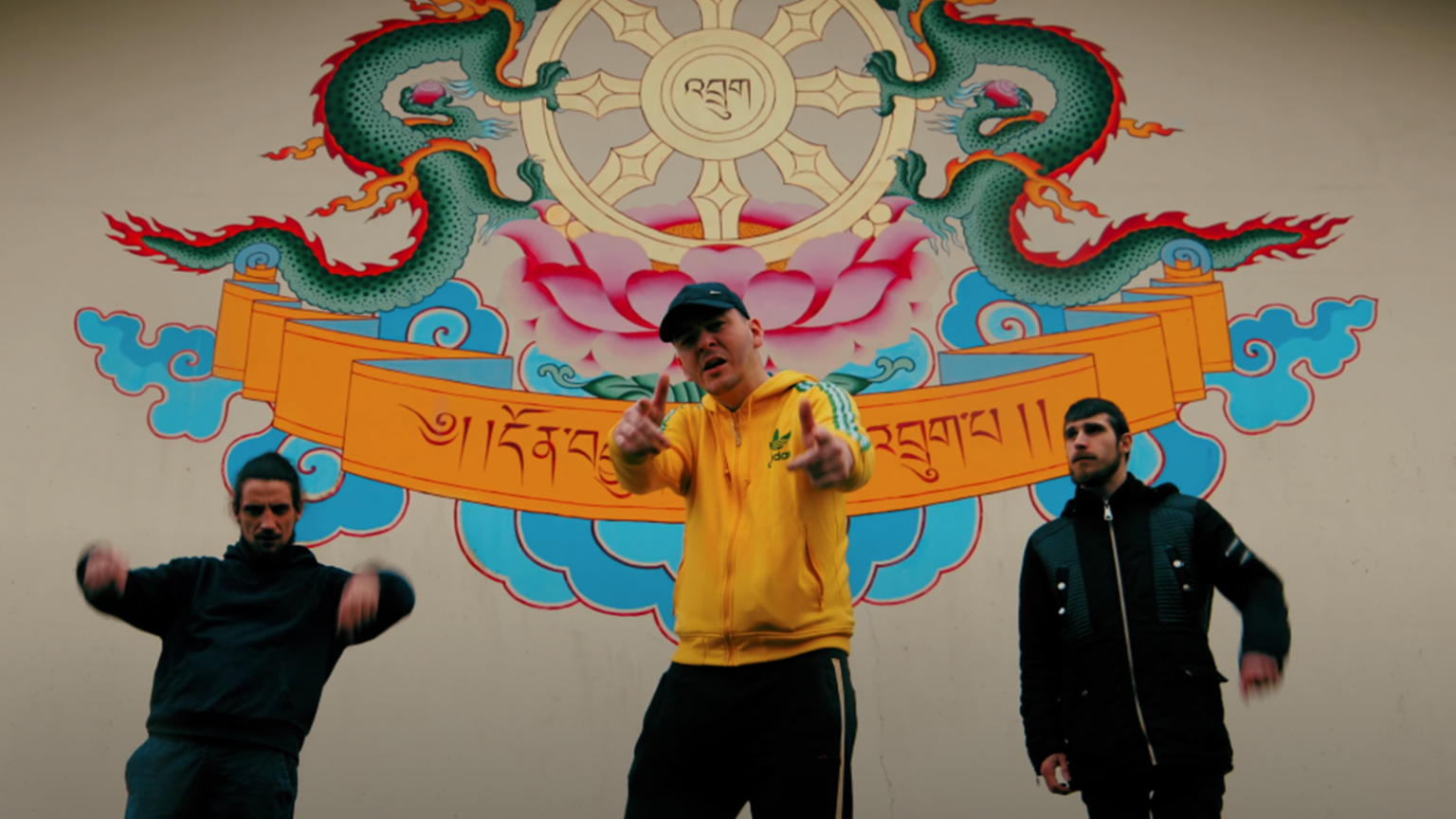 photo de L'art Scene en mode « Jutsu » pour son nouveau clip