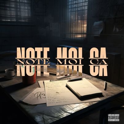 Cover de la pochette du single NOTE MOI CA de P13