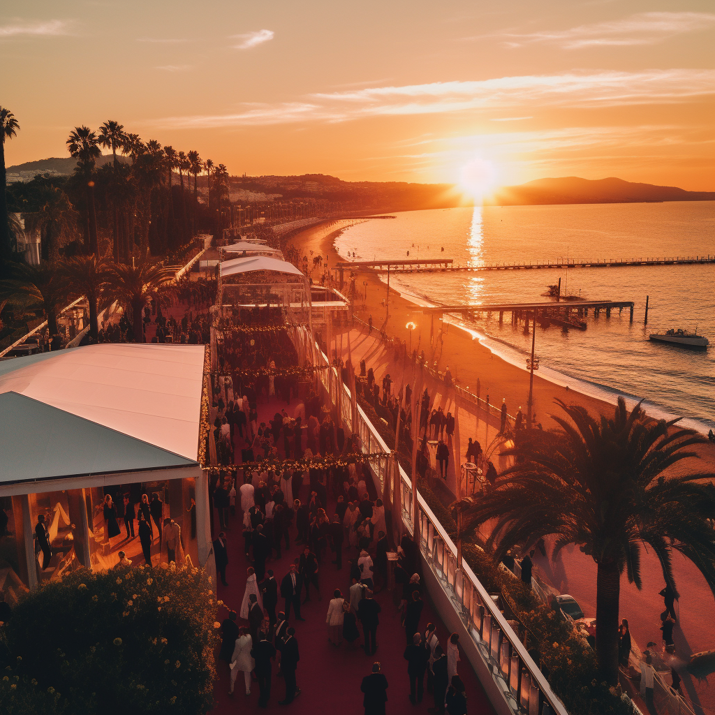 Photo de Le monde de la nuit à Cannes au ralenti ?