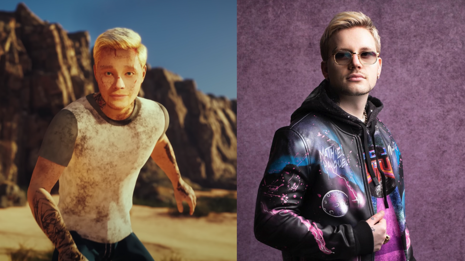 Photo de Envolez-vous pour « UNIVERS », le nouveau clip de Mathieu Hauguel