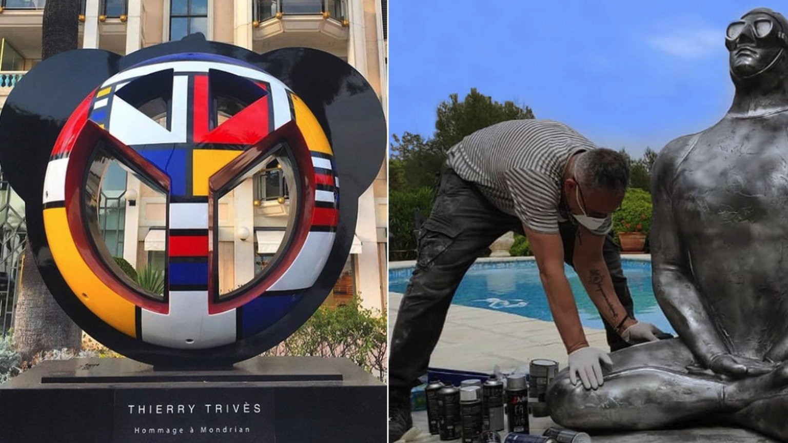 Photo de Zoom sur Thierry Trivès, un artiste sculpteur qui a le vent en poupe à Cannes