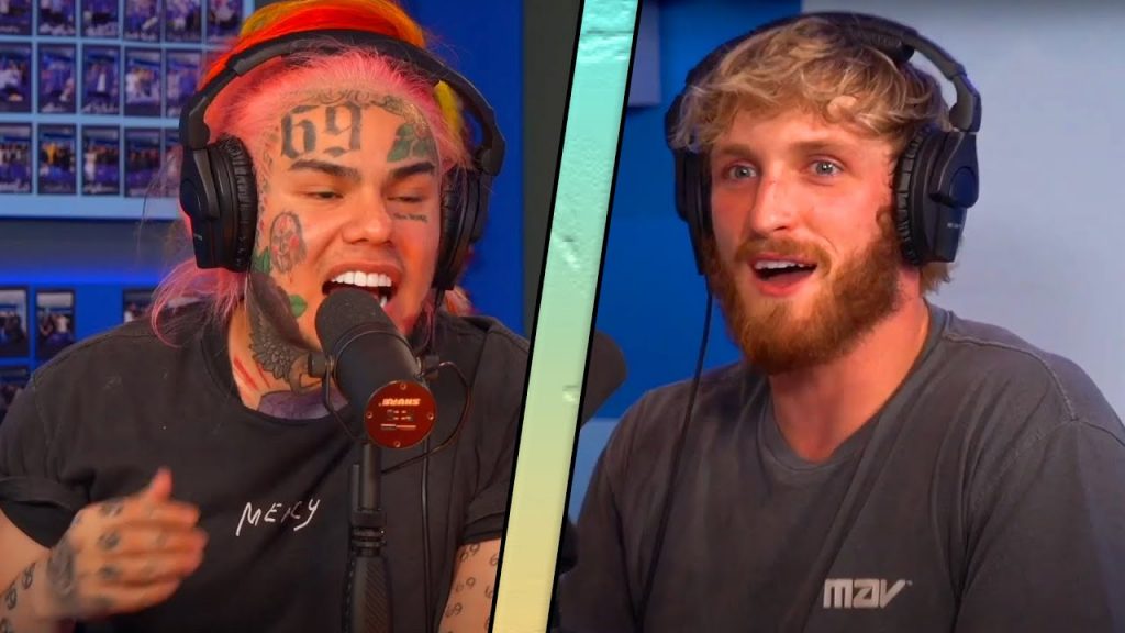 Photo de 6ix9ine provoqué par Jake Paul, le rappeur dépasse les bornes