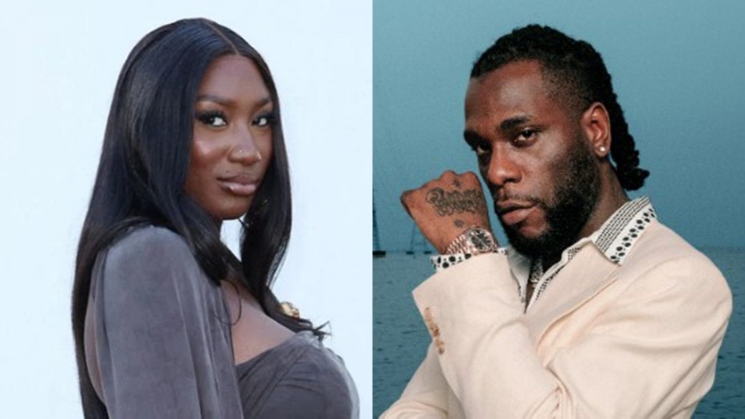 Photo de Aya Nakamura featuring Burna Boy, ça arrive!