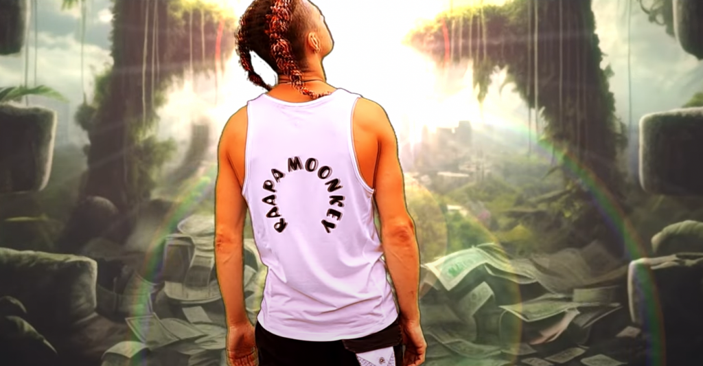Photo de Raapa Moonkey, plus engagé que jamais dans son nouveau clip « Paper »