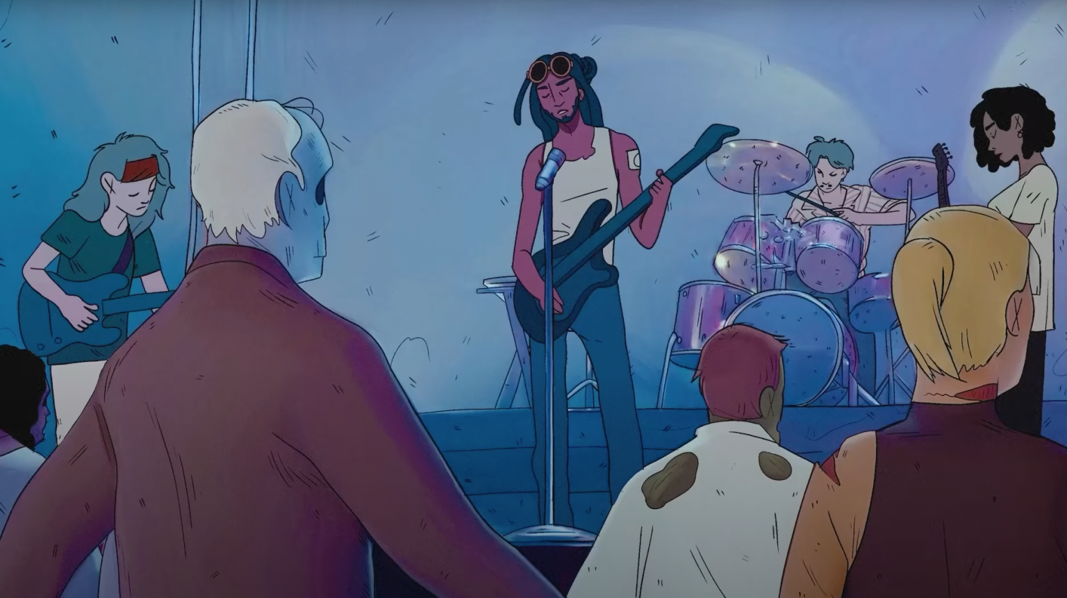 Photo de MAD WRLD, en mode « Zombie » dans son nouveau clip