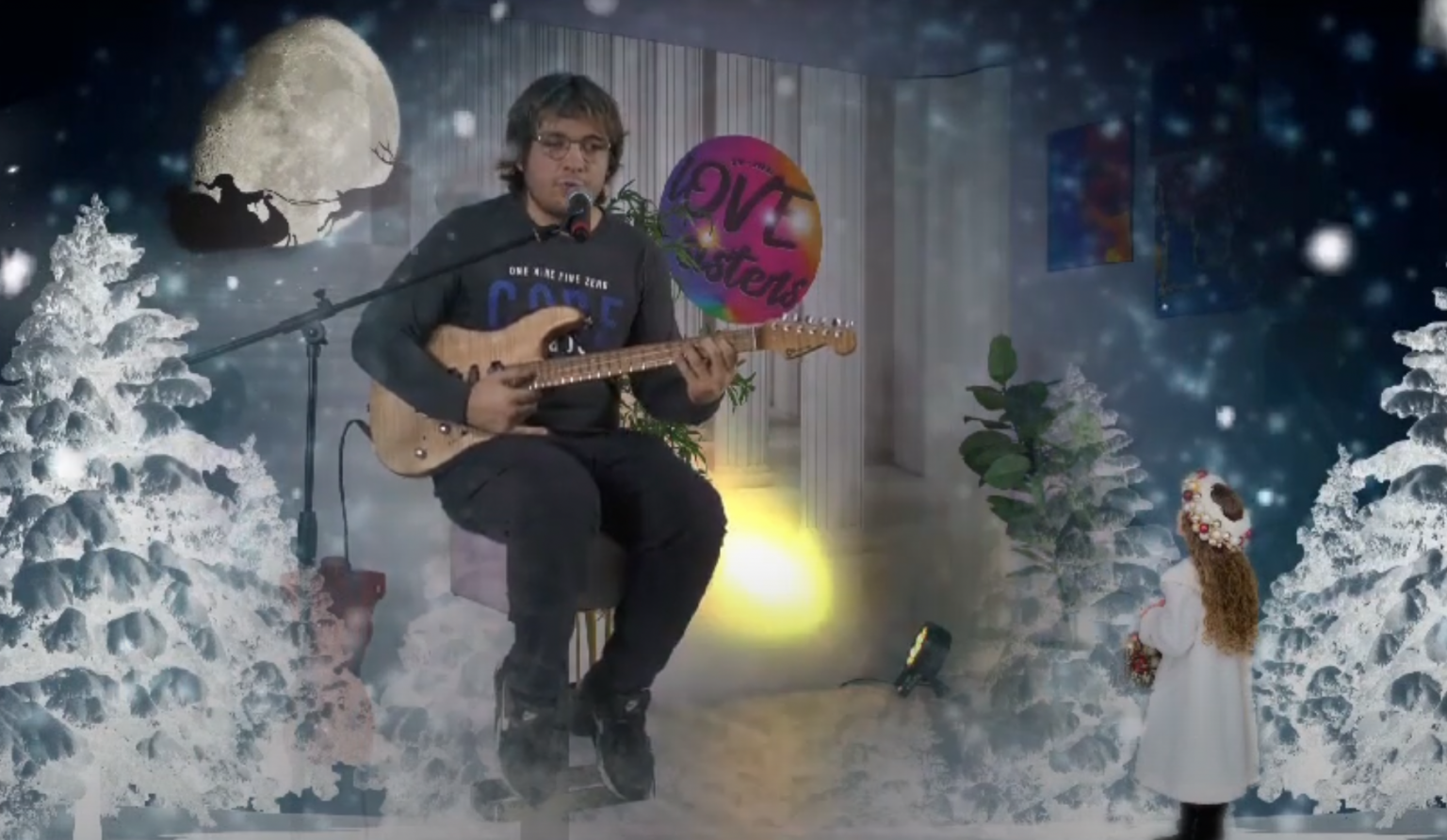 Exalted interprète « La nuit de Noël » en live Photo de Exalted interprète « La nuit de Noël » en live