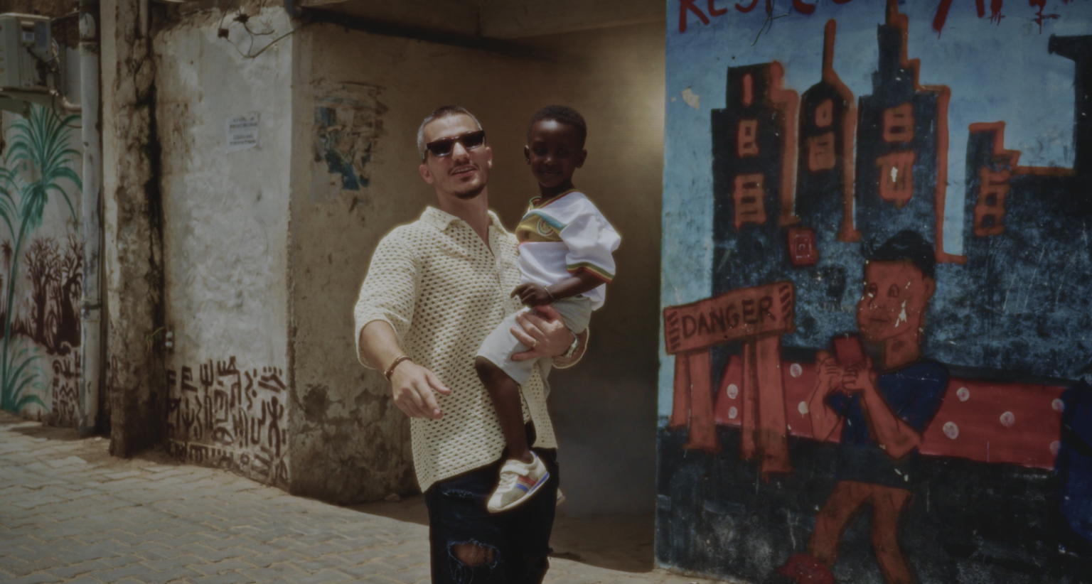 Photo de Skarten et Dopeboy DMG en mode « Commando »