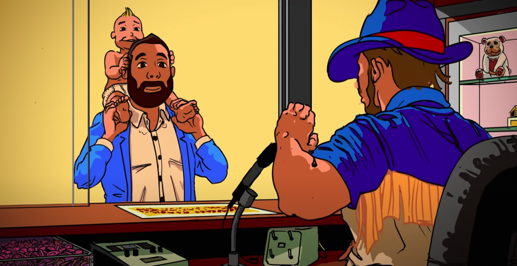 Photo de Pierre O voit les choses en « Grand » pour son nouveau clip animé