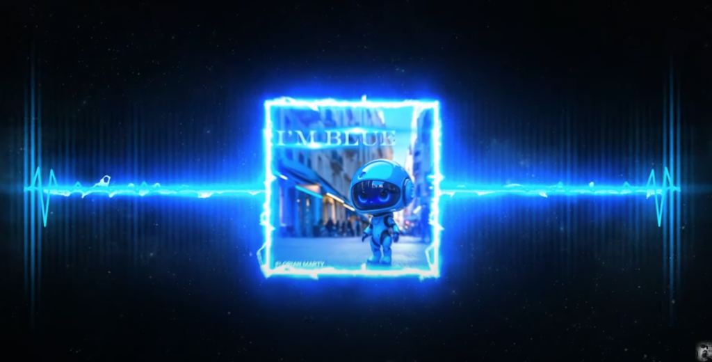Photo de Florian Marty s'inspire d'un célèbre hit pour « I'm Blue »